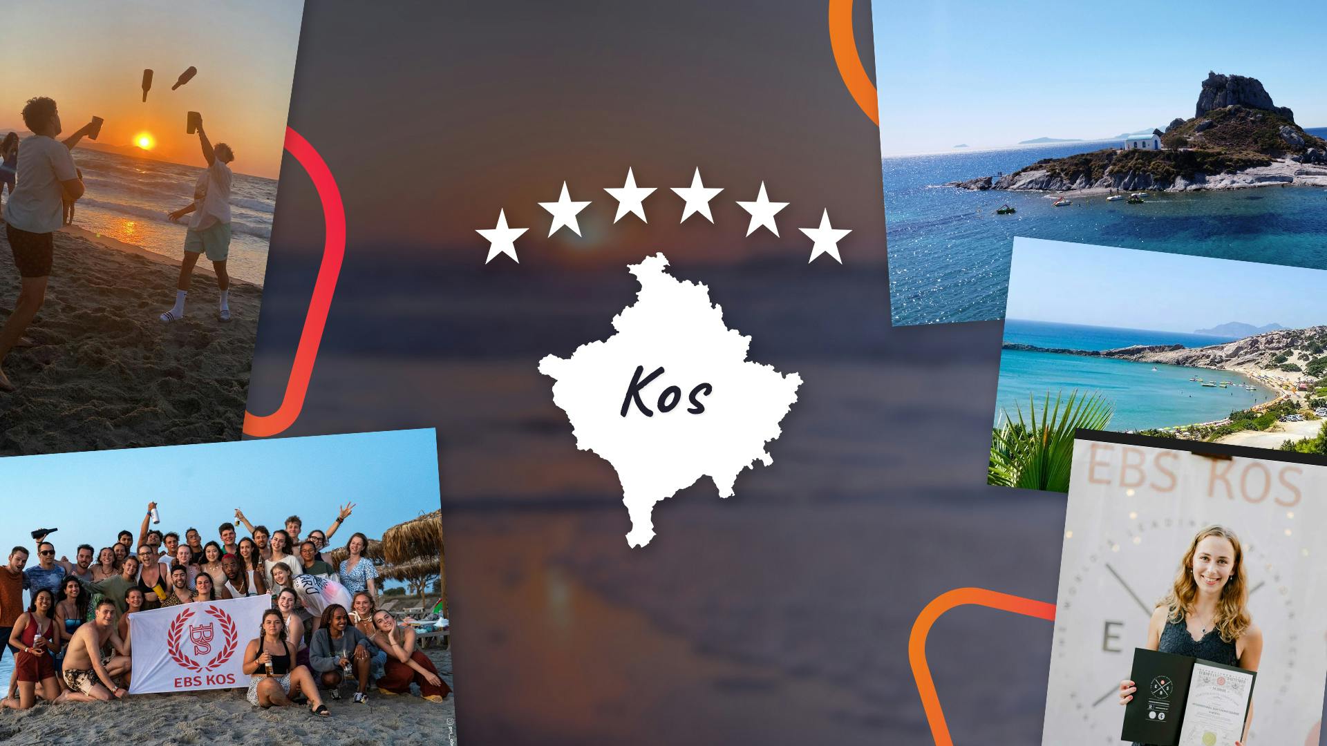 Kos Griekenland strand eiland afstuderen EBS
