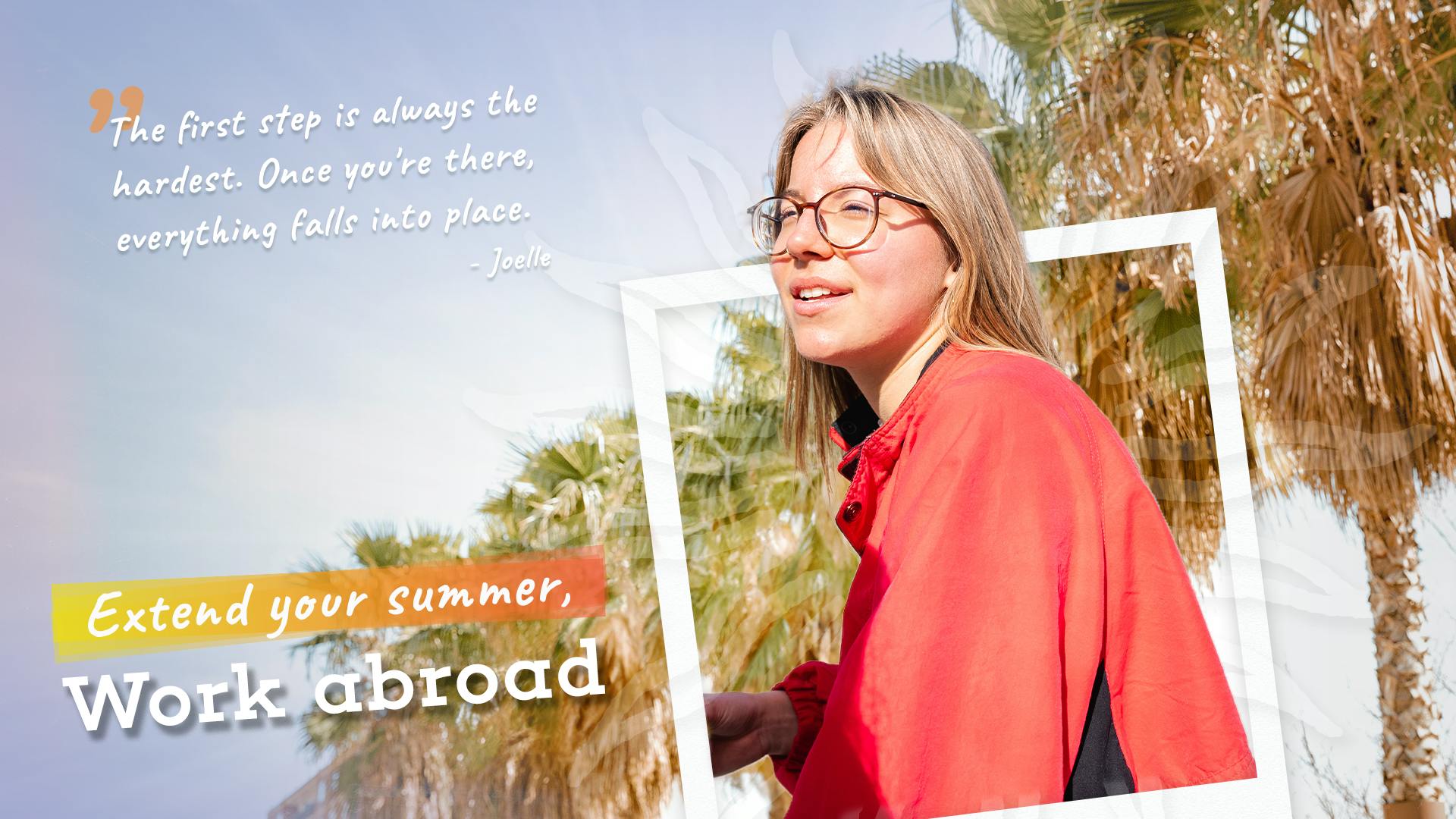 Joelle working in Valencia