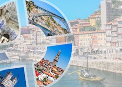 uitzicht op Porto