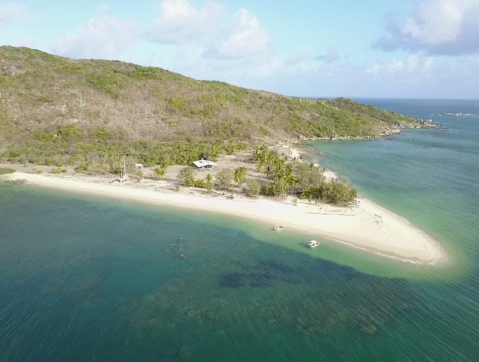 Strand einer Insel