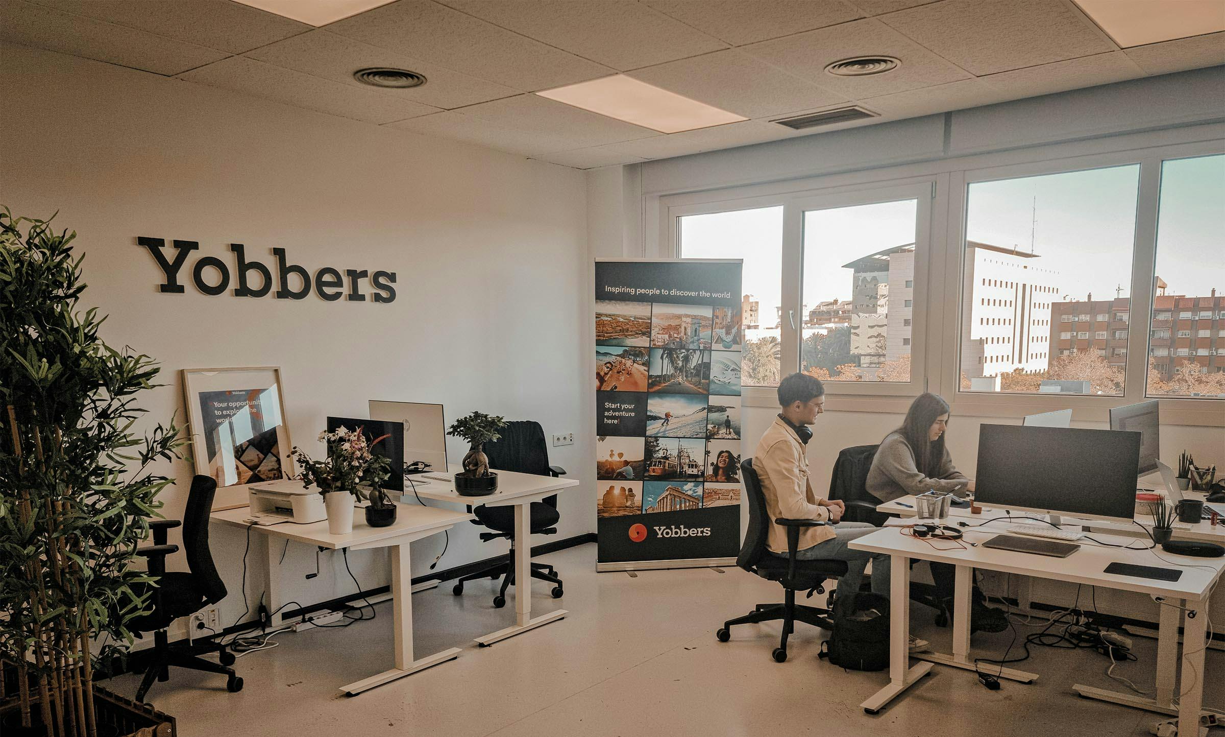 Yobbers Office Aussicht Valencia