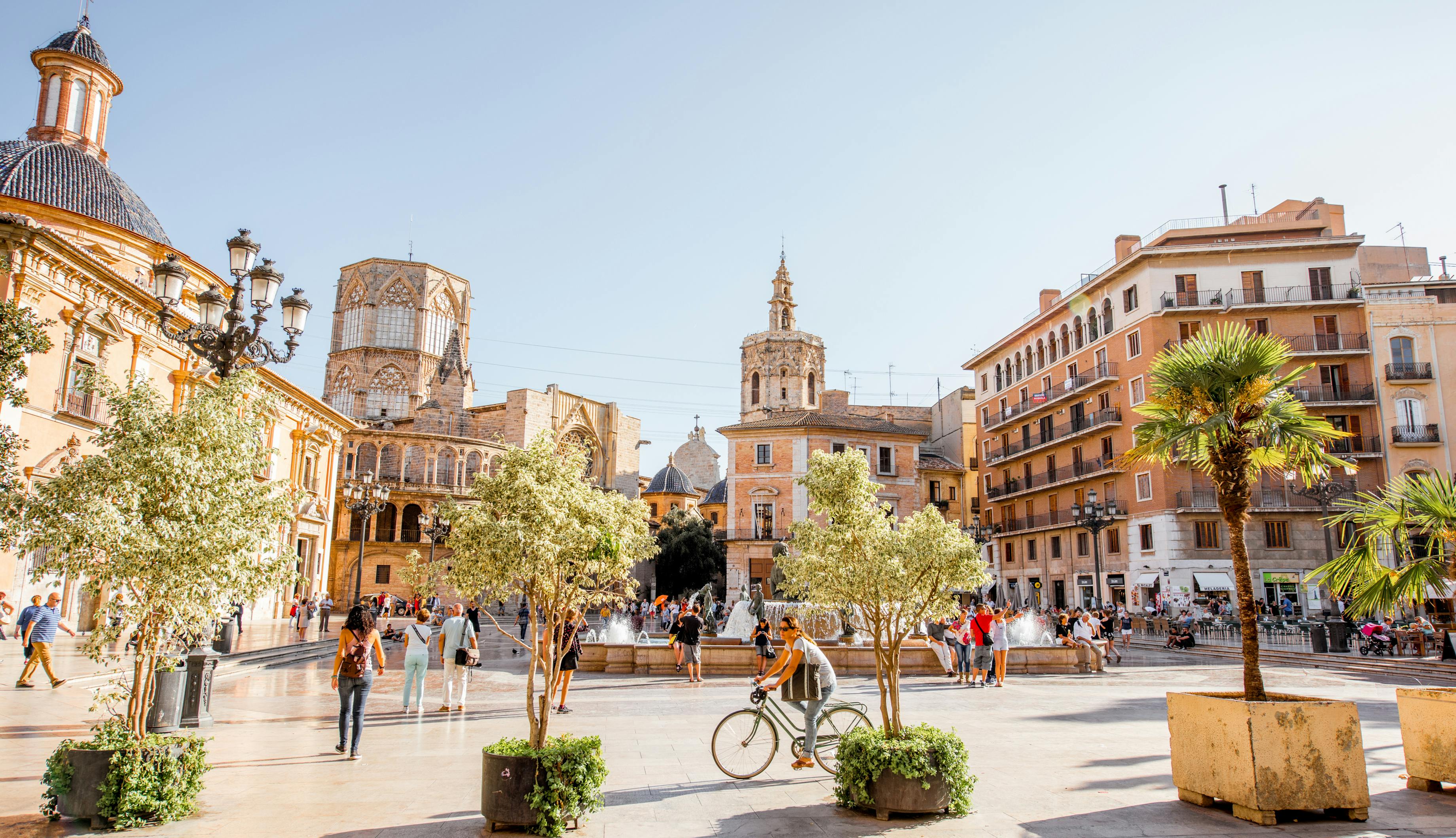 Stadtplatz in Valencia