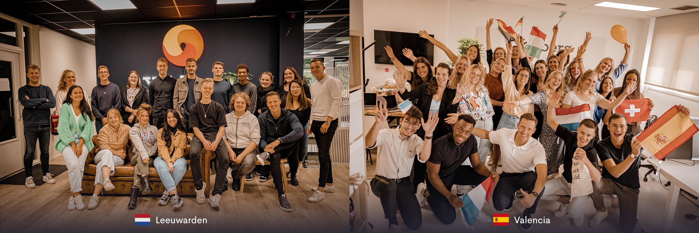 The Yobbers Teams in Valencia and Leeuwarden support you