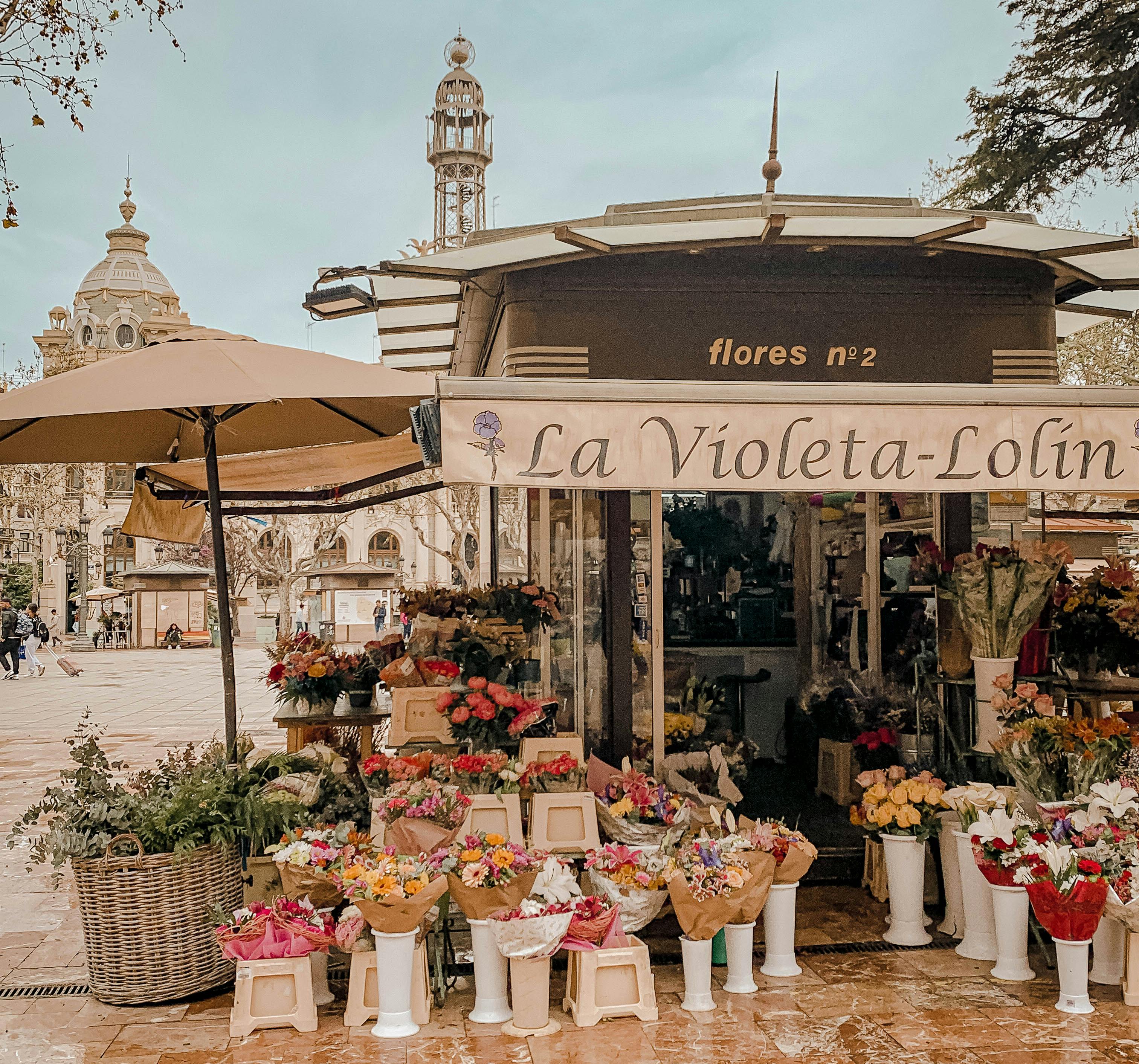 Flower shop in Valencia