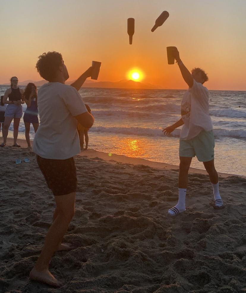 Beers beach sunset