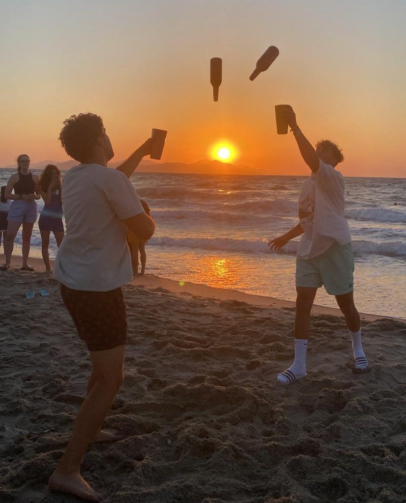 Beers beach sunset