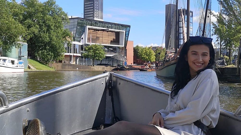 Mädchen in Leeuwarden