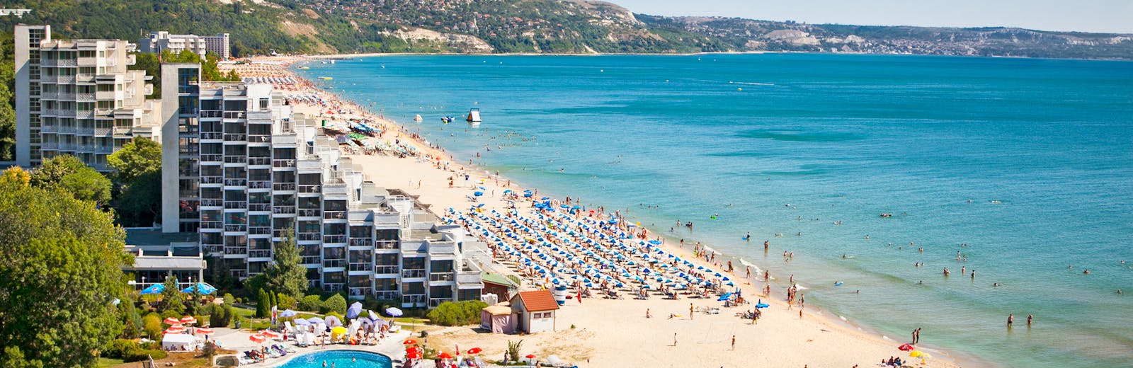 Sunny Beach in Bulgarije