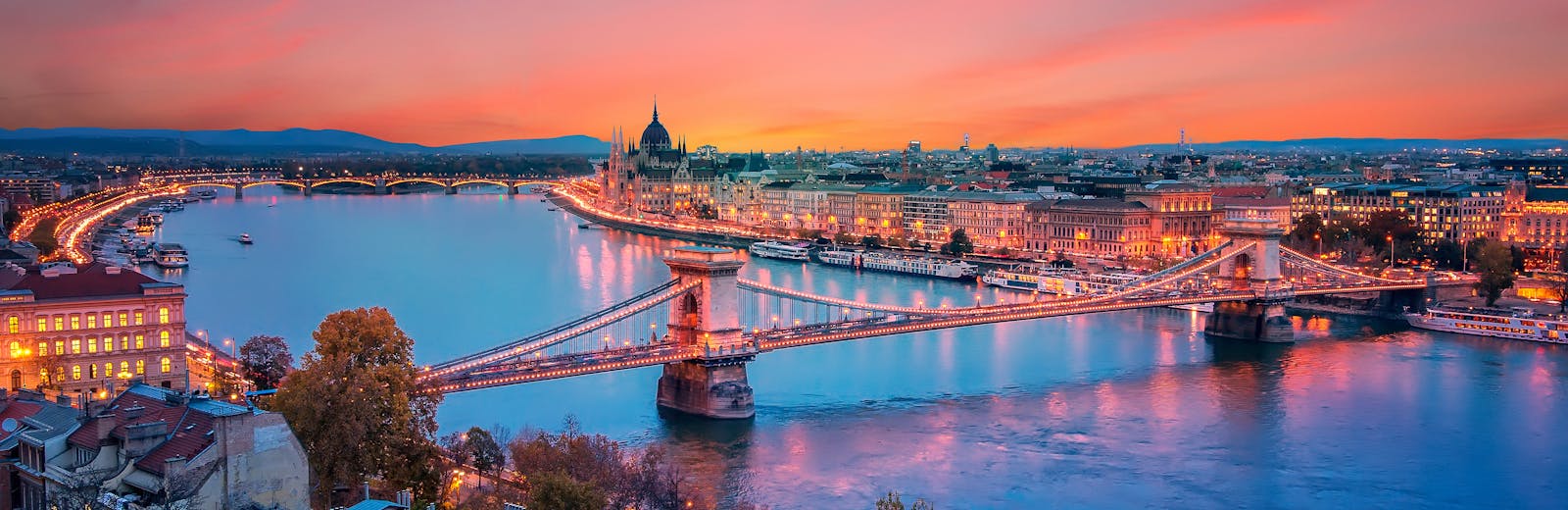 Budapest views bridge