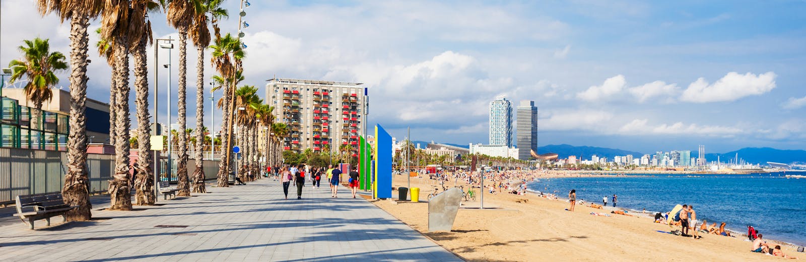 Barcelona beach 