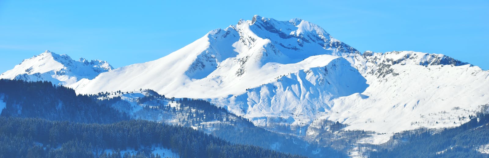 mountain in the french alps