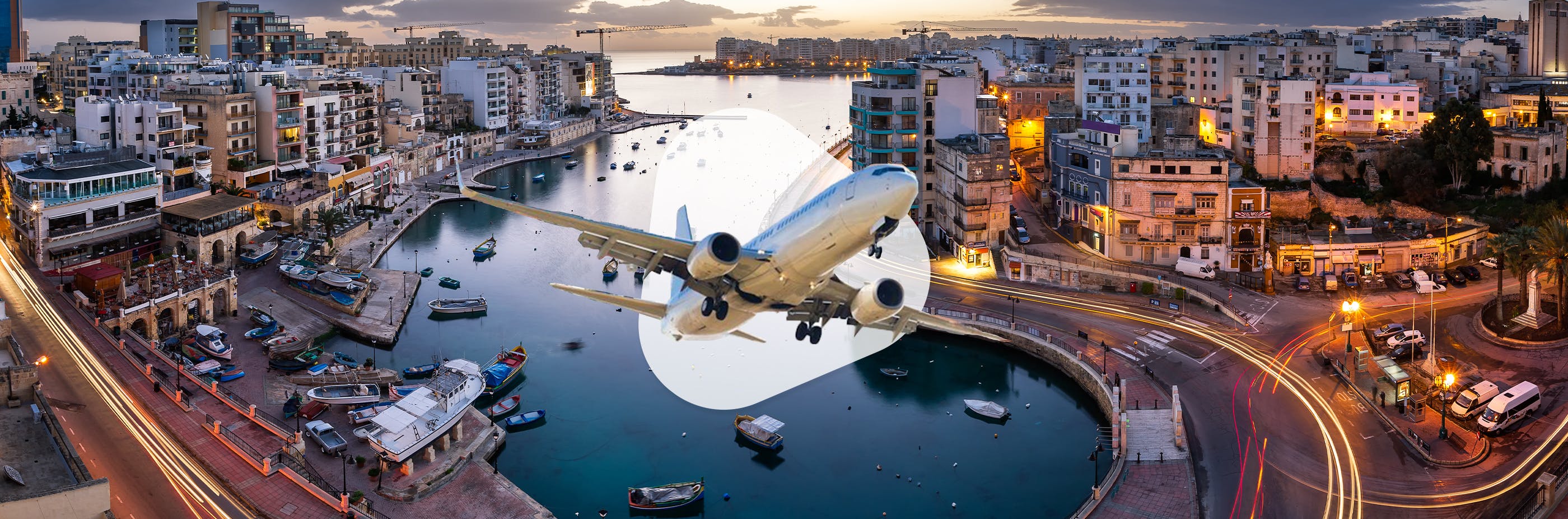 Arbeite für eine Airline auf Malta